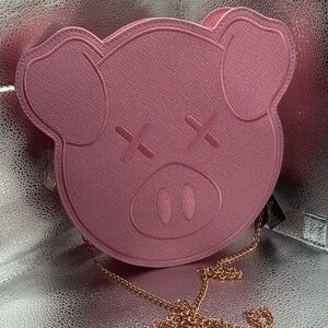 Jeffree Star & Shane Dawson cosmetic collaboration. Pink pig bag.
